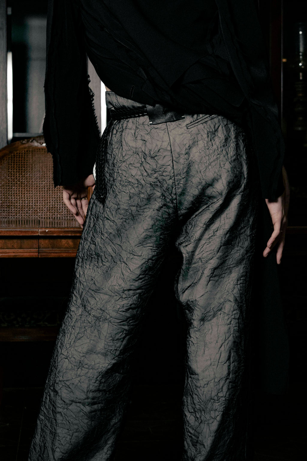 【Ver.Sheer Layered】OMNIPRESENT CUFFED SLACKS 【受注生産】