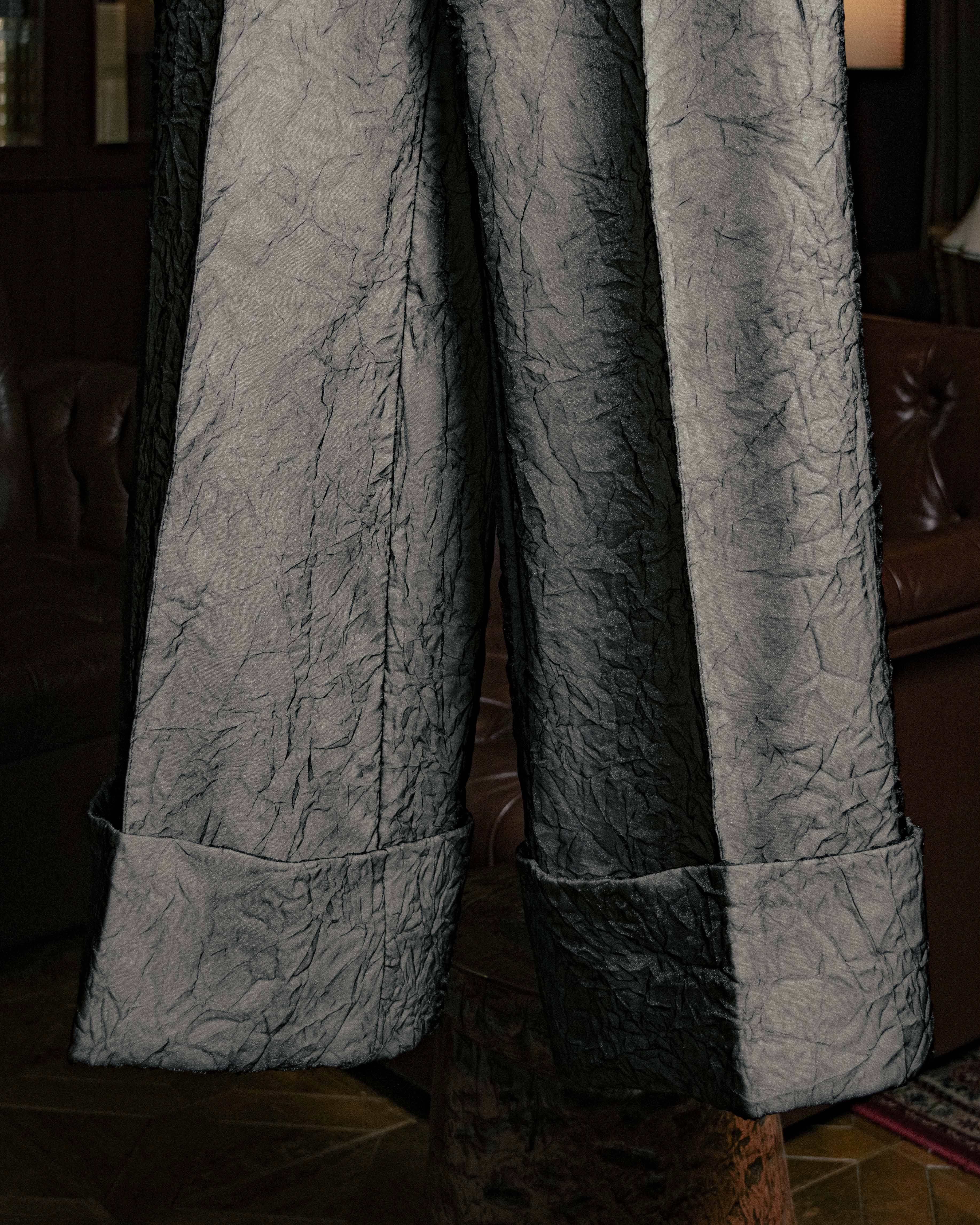 【Ver.Sheer Layered】OMNIPRESENT CUFFED SLACKS 【受注生産】