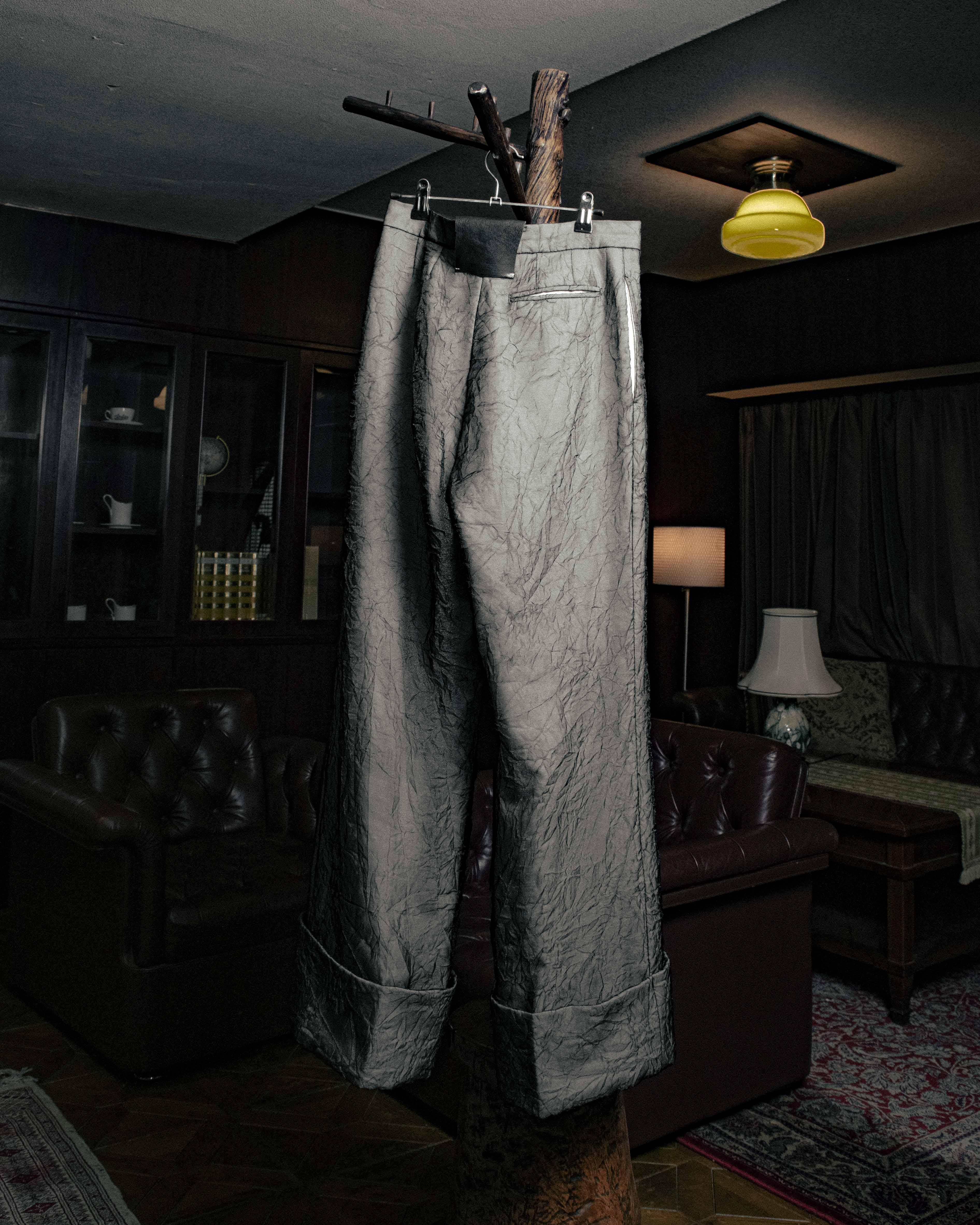 【Ver.Sheer Layered】OMNIPRESENT CUFFED SLACKS 【受注生産】