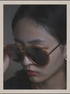 –SPECIAL– "GUCCI" 2020's Bold aviator sunglasses