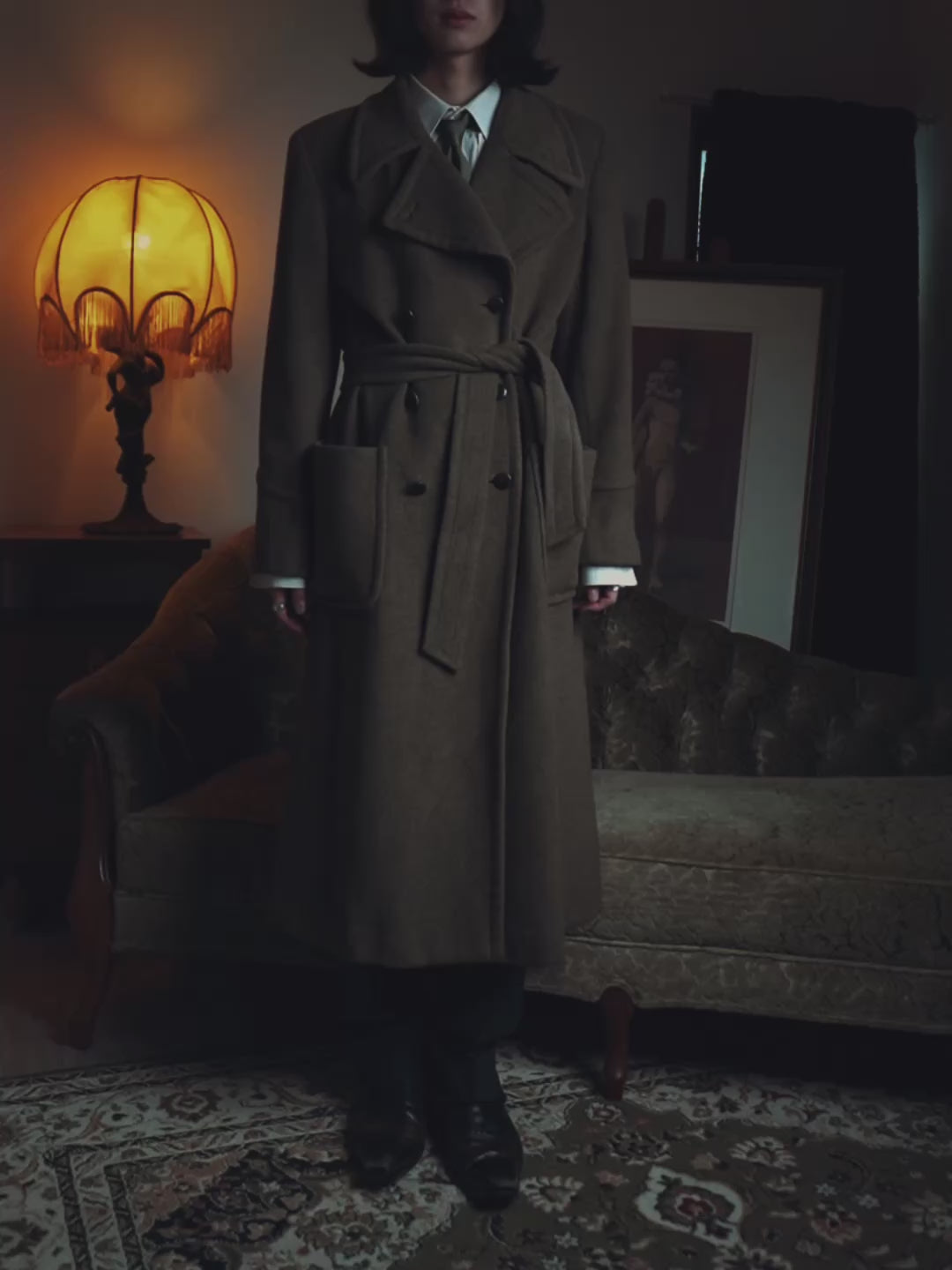 -SPECIAL- “GUCCI × ZAMASPORT” 1989–1994 Double Breasted Long Coat