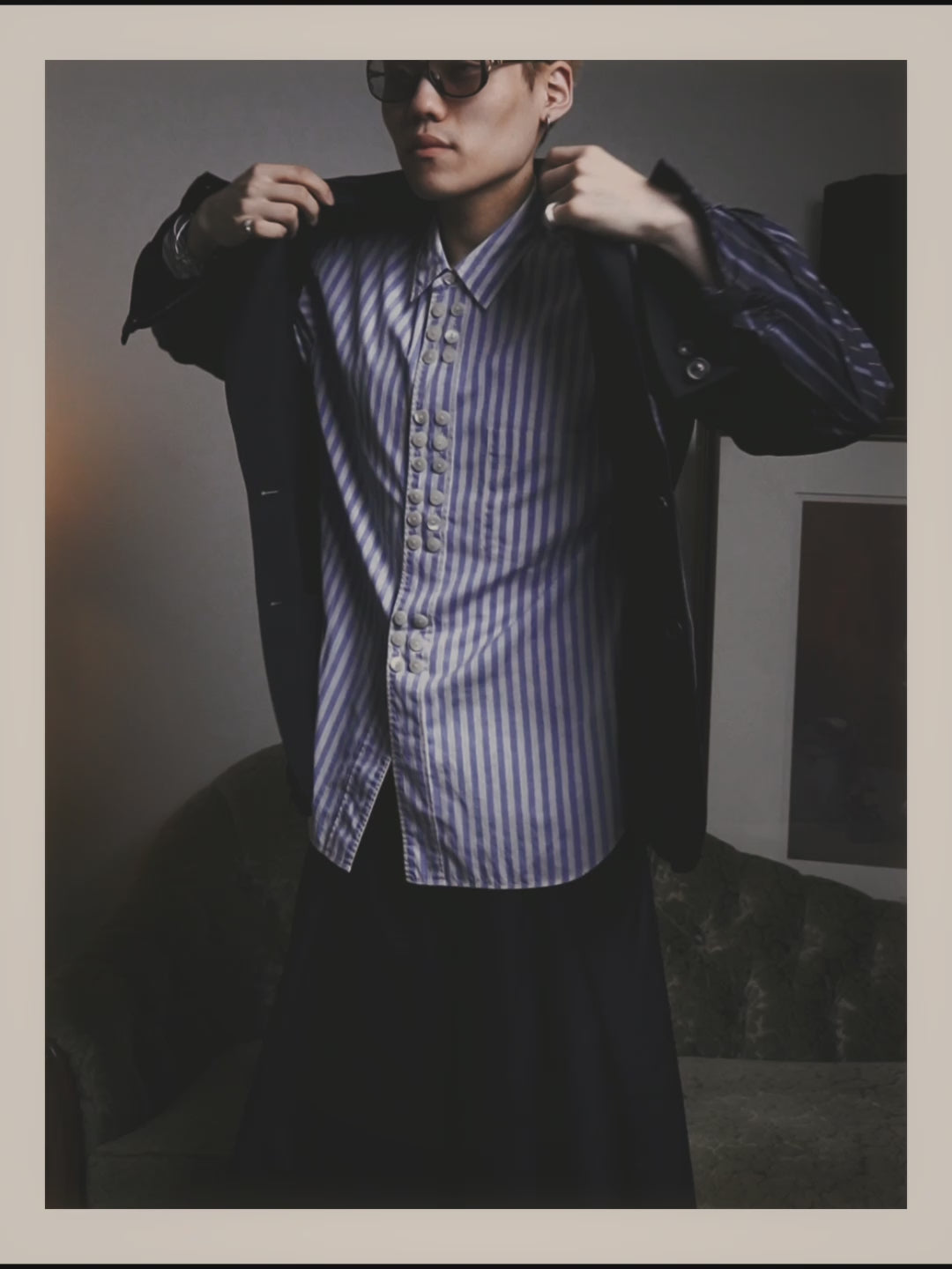 -SPECIAL- "Maison Margiela" 2021AW Reversible tailored blazer jacket