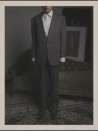 –SPECIAL– "Christian Dior" 80's-90's Classically tailored wool two-piece suit