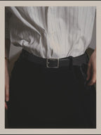 –SPECIAL– "SAINT LAURENT" 2023's Pleated velvet extreme flare pants