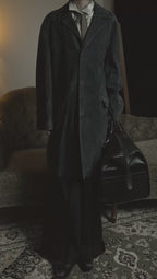 -SPECIAL- "GUCCI" 1998's-01's Tom Ford period beautiful faded suede long coat