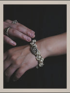-SPECIAL- "CHANEL" Pearl embellished cc bracelet