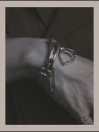 -SPECIAL- “HERMÈS” 70’s-90’s Étrier multi chain bracelet