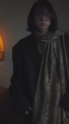 -SPECIAL- "Christian Dior"
90's-00's Abstract Expression Pattern Large Stole