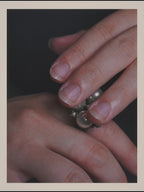 -SPECIAL- "GUCCI" 2015-2022 Pearl cluster sculptural statement ring
