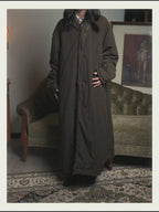 -SPECIAL- "ISSEY MIYAKE MEN" 80's Sculptural padded parachute long coat
