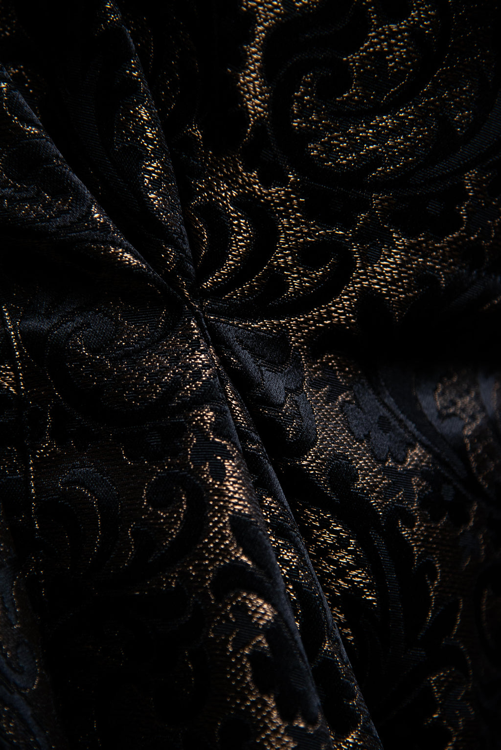 "Authority series"  Jacquard Shoulder Bag  : Gold