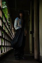 "Authority series"  Jacquard Shoulder Bag : Khaki