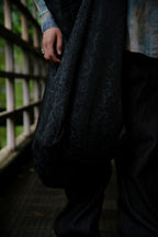 "Authority series"  Jacquard Shoulder Bag : Khaki