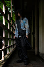 "Authority series"  Jacquard Shoulder Bag : Khaki