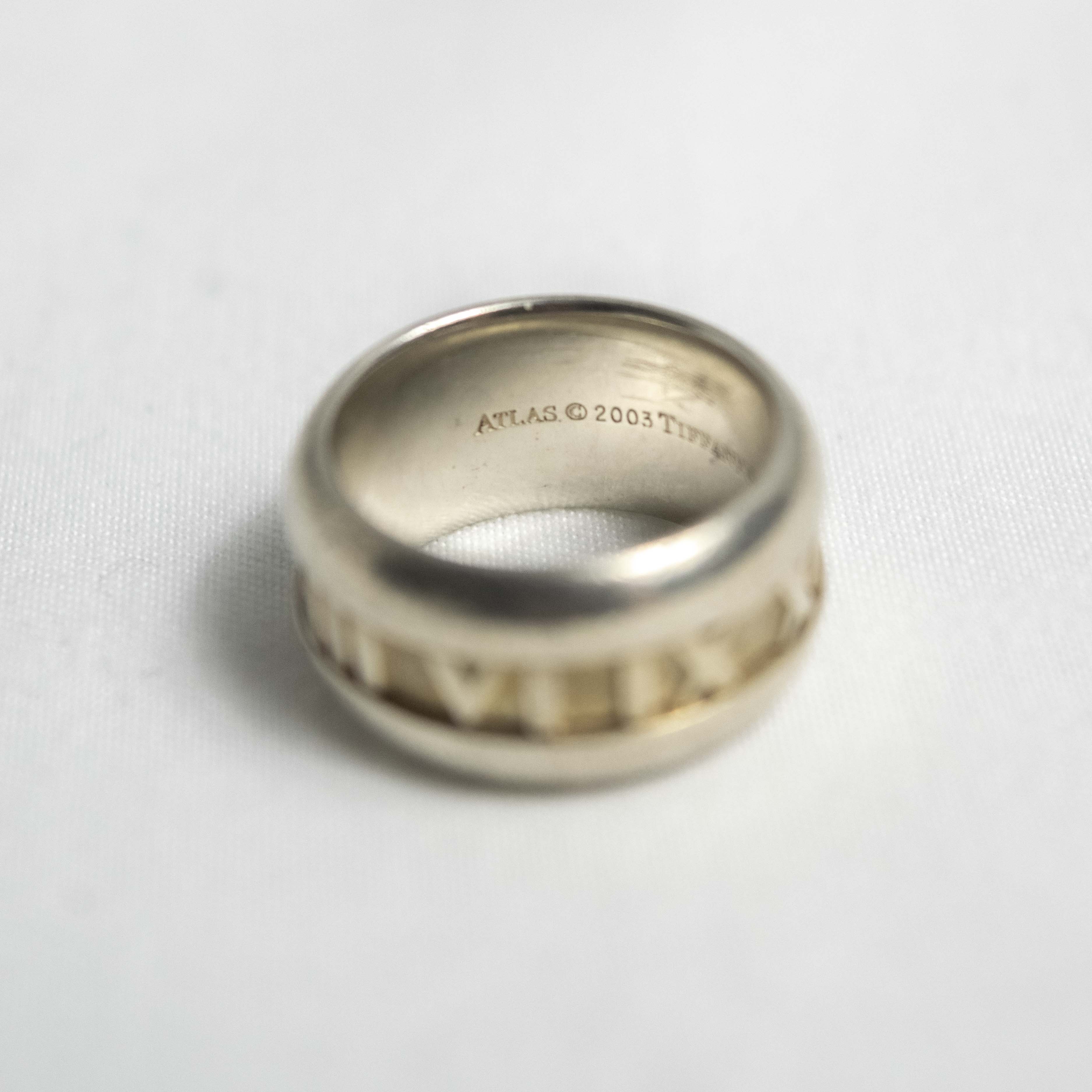 "Tiffany&Co." Atlas ring