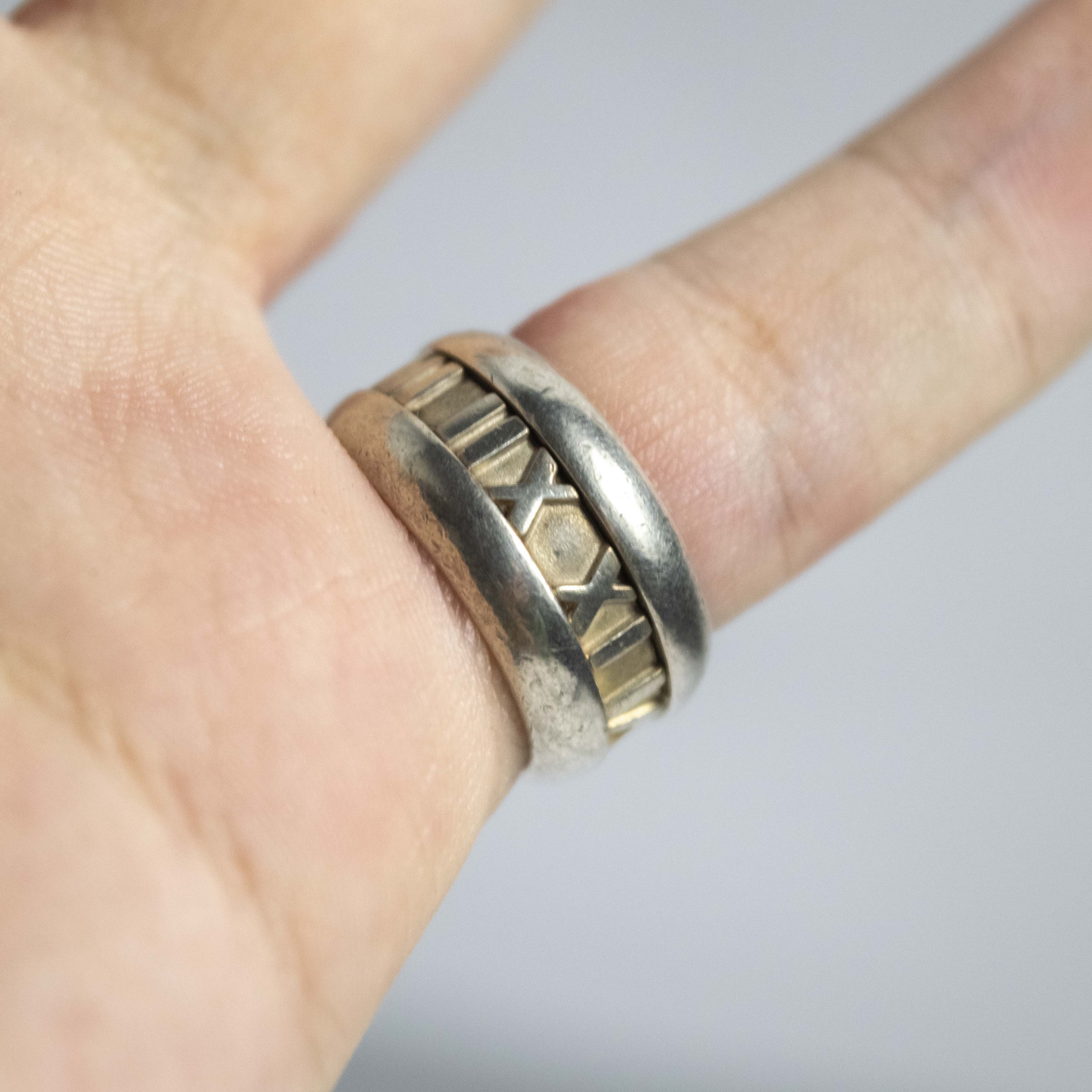 "Tiffany&Co." Atlas ring