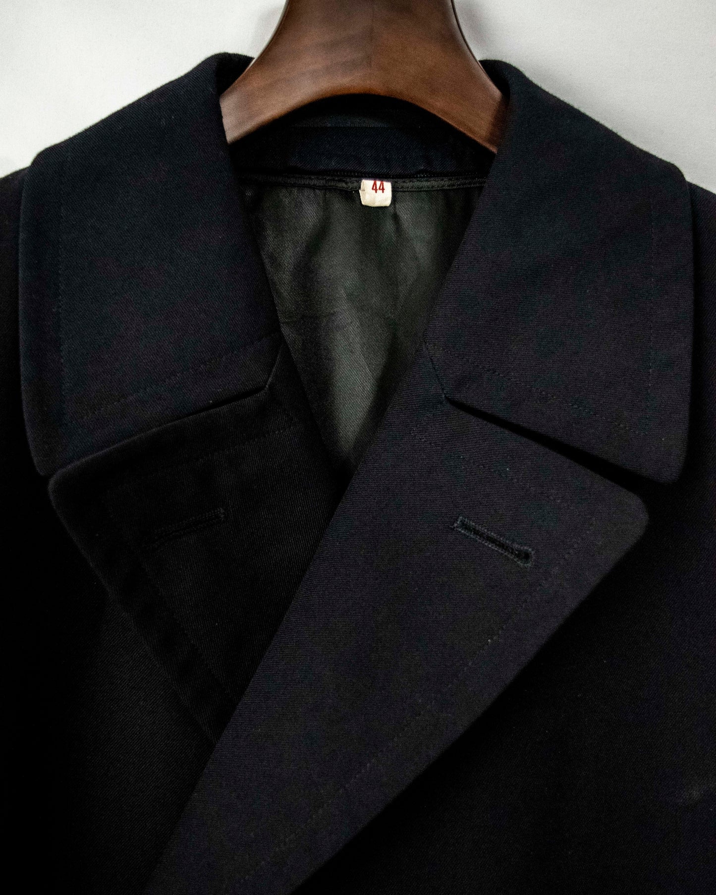 King Size Double Breasted Navy Coat