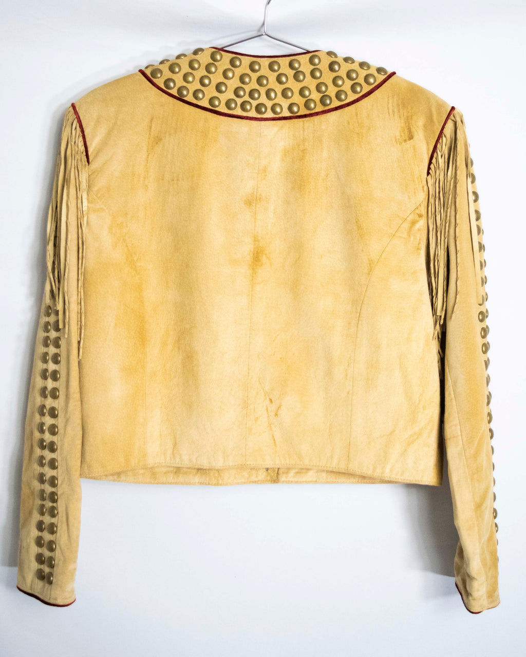 “MOOD SPECIAL”大铆钉西部皮夹克