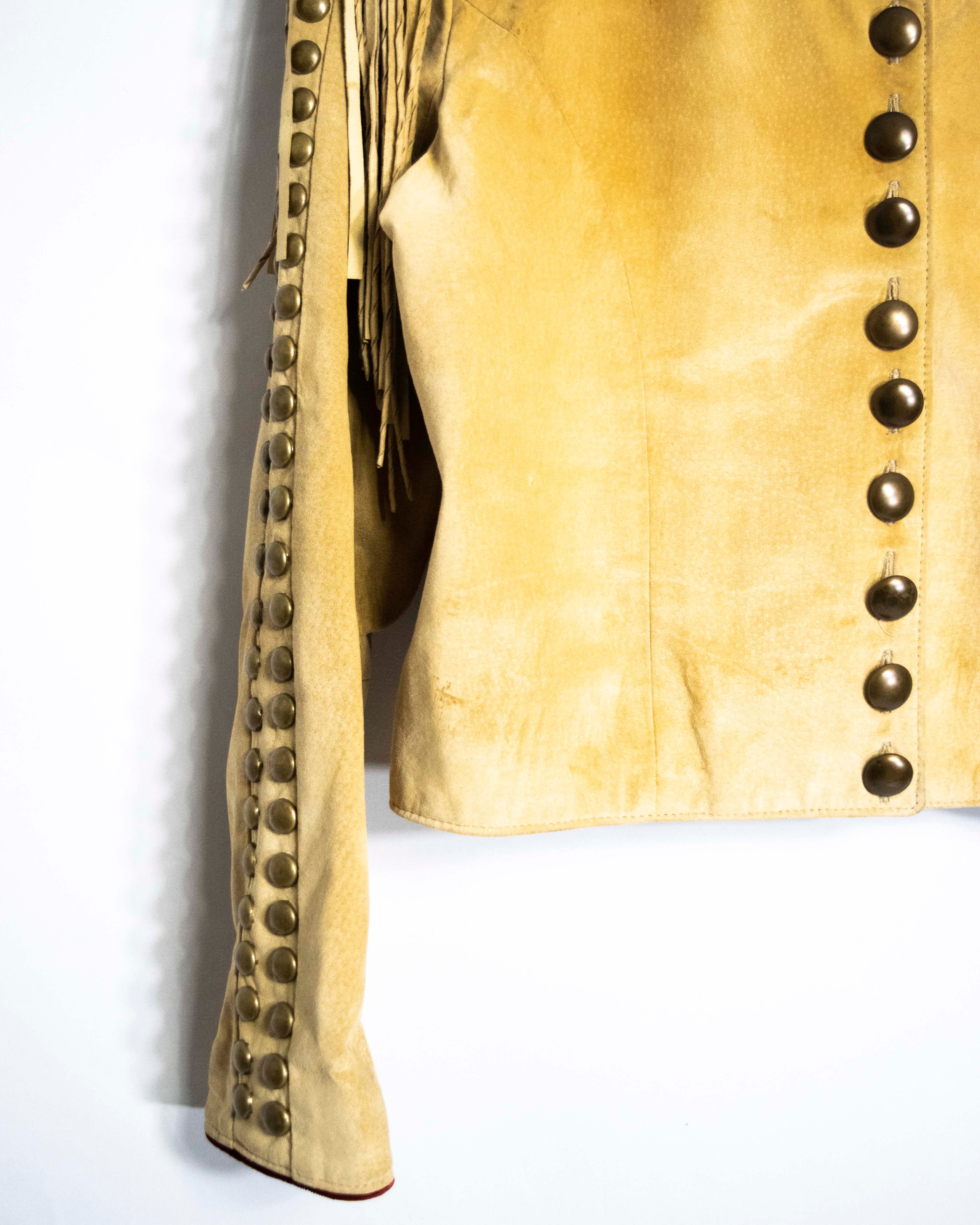 “MOOD SPECIAL”大铆钉西部皮夹克