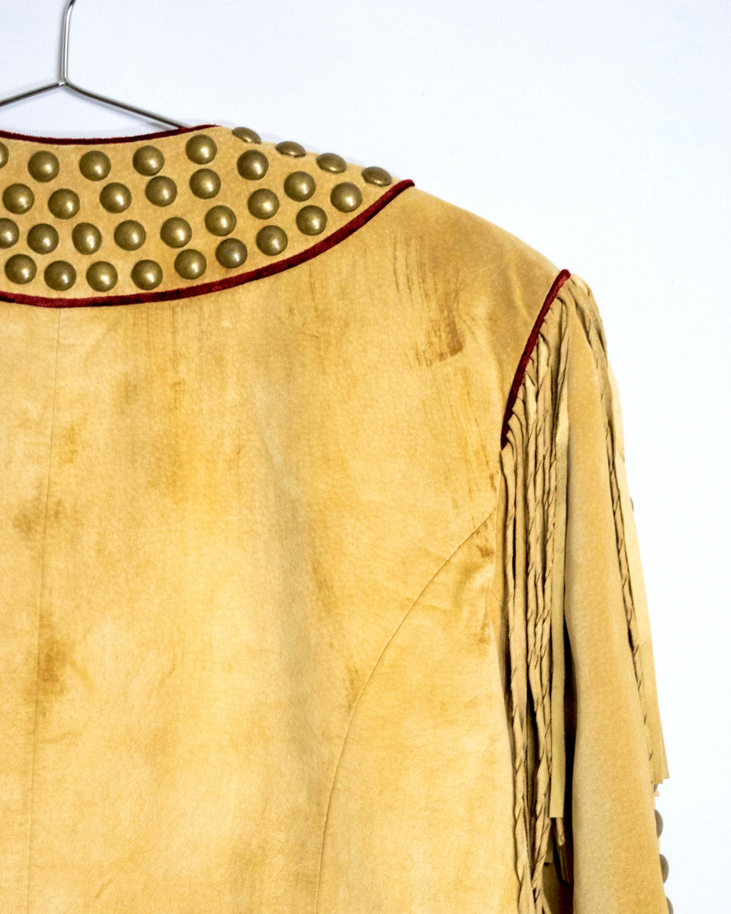 “MOOD SPECIAL”大铆钉西部皮夹克