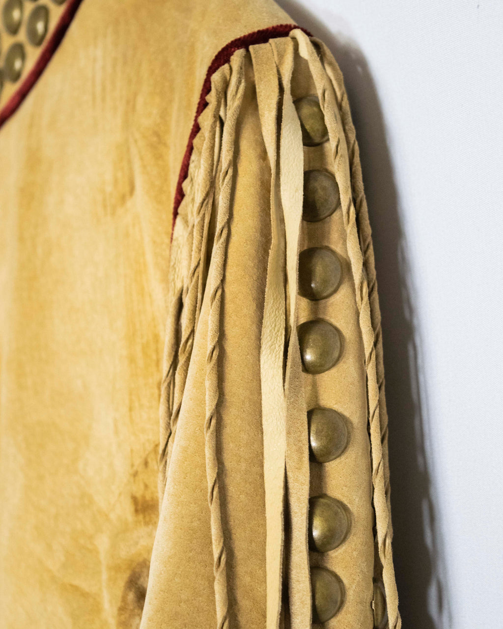 “MOOD SPECIAL”大铆钉西部皮夹克