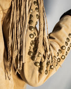 “MOOD SPECIAL”大铆钉西部皮夹克