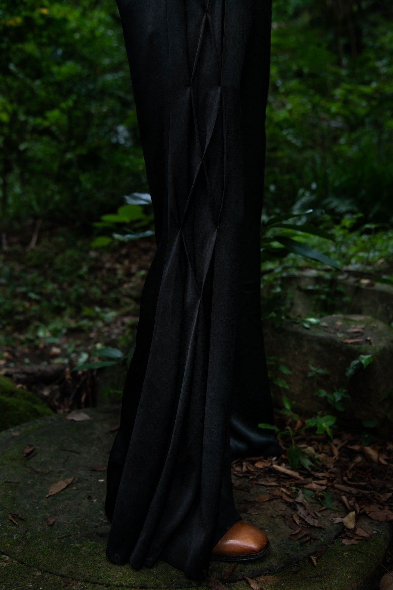 “权威系列”菱格纹正装裤【定做】