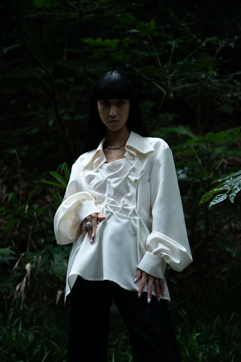 "Authority series" Rhombus 3way dress shirt 【Made to Order】