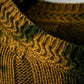 Tie-dye 2-color oversized knit