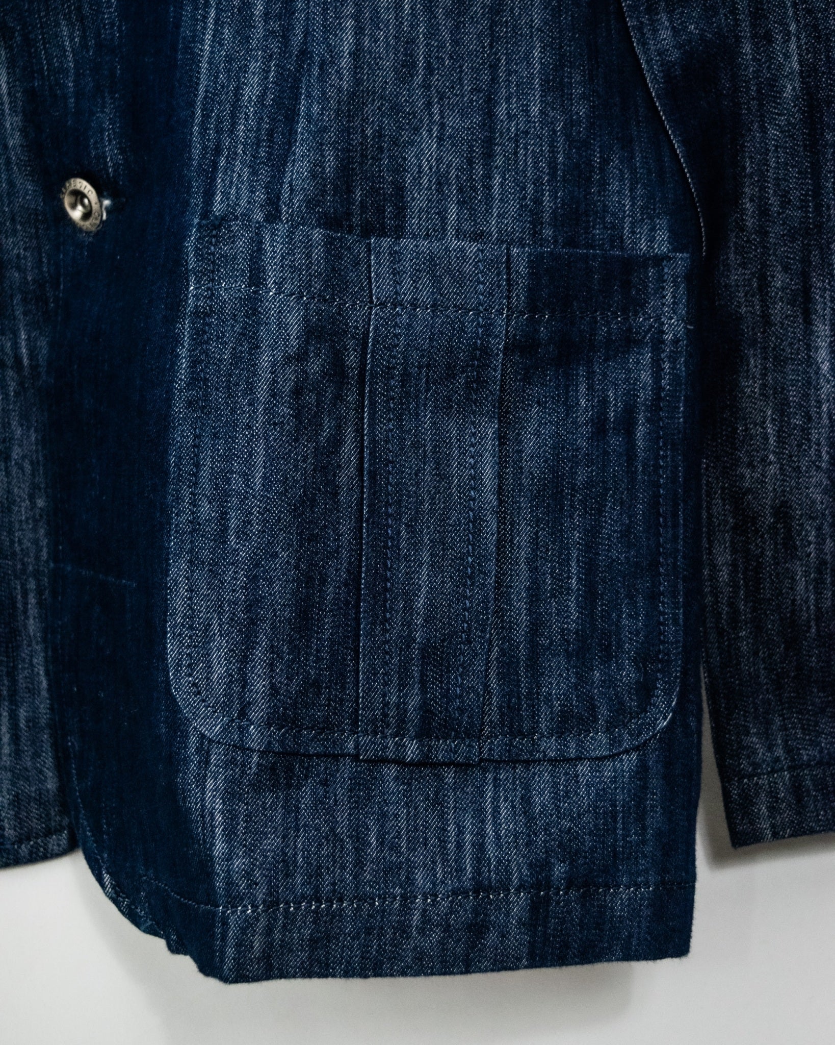 "ARMANI" Old Glossy Denim Jaket