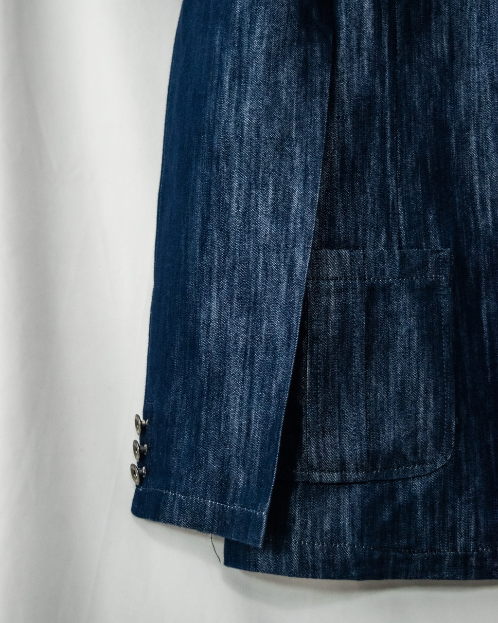 "ARMANI" Old Glossy Denim Jaket