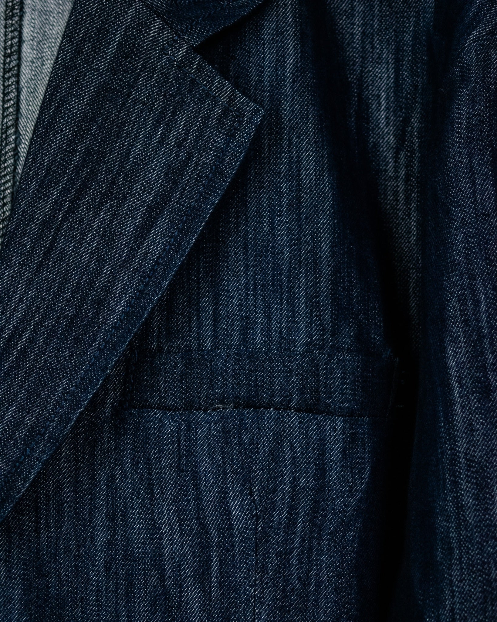 "ARMANI" Old Glossy Denim Jaket