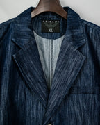"ARMANI" Old Glossy Denim Jaket