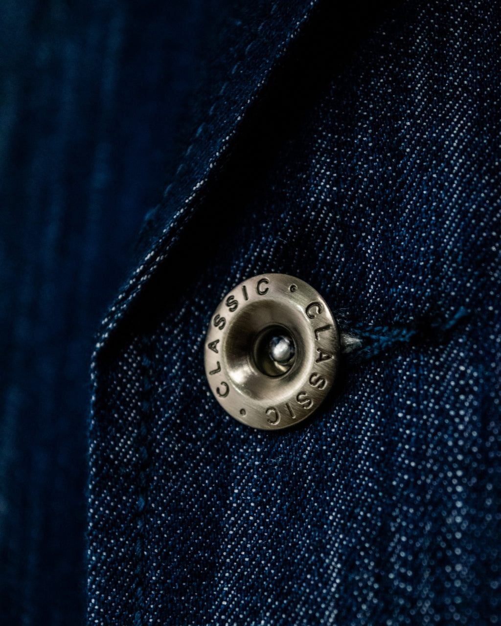 "ARMANI" Old Glossy Denim Jaket