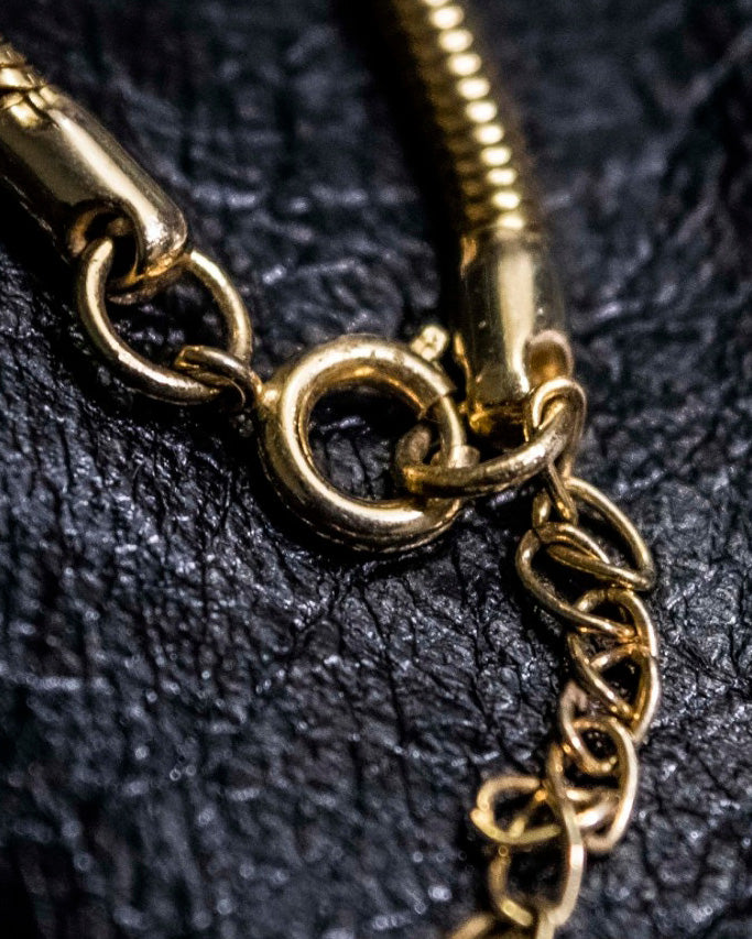 "BALMAIN" Gold Braided Necklace