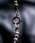 Iron and Wood Cherry Bean Necklace