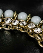 Ball and Diamond Art Necklace