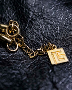 "BALMAIN" Gold Braided Necklace