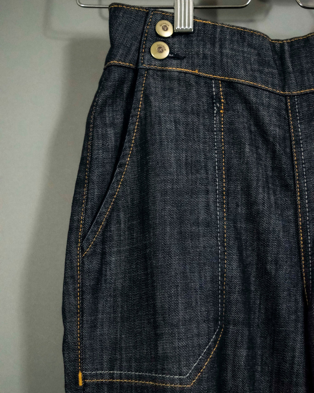 Dark Blue Super Flare Denim