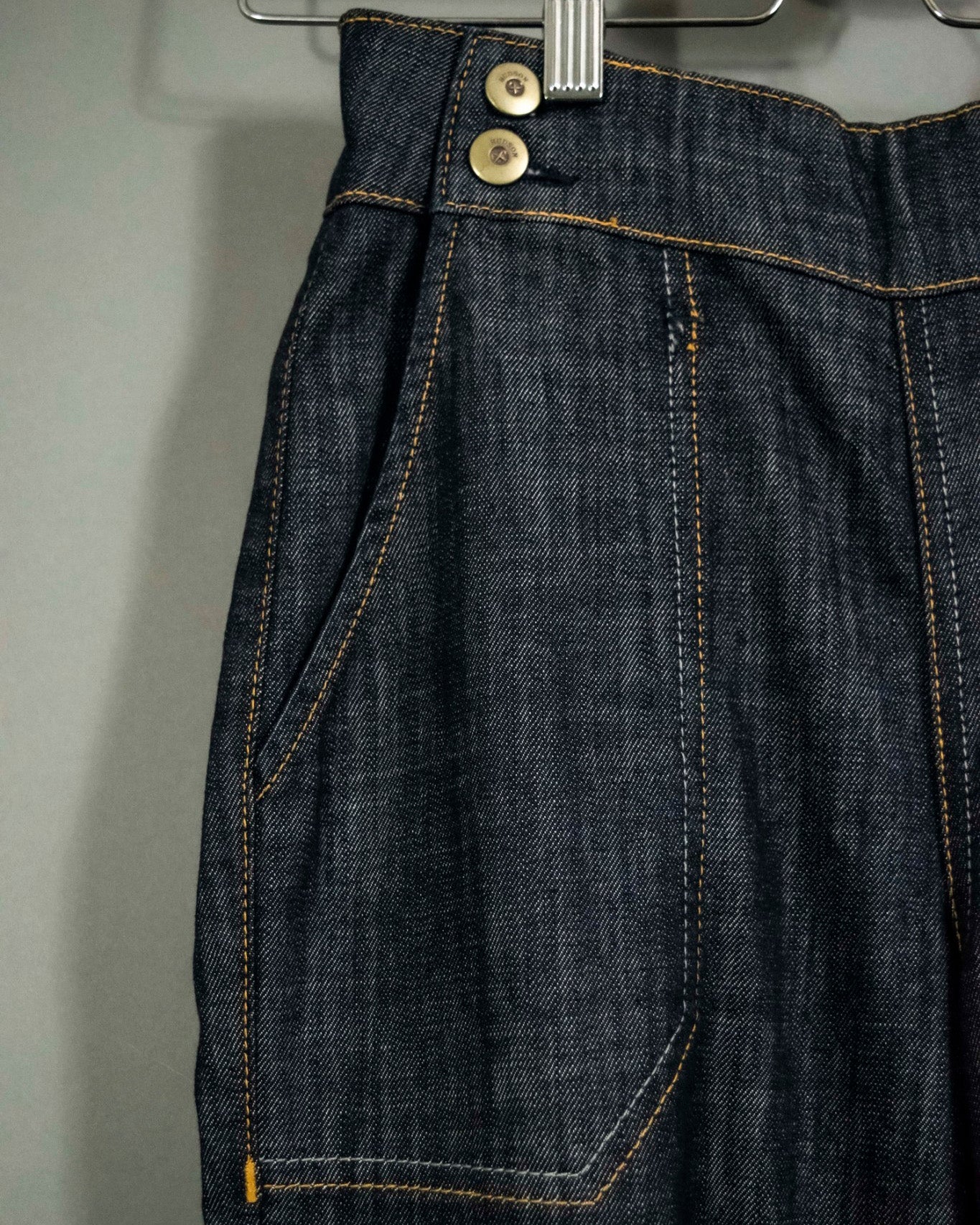 Dark Blue Super Flare Denim