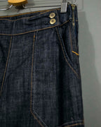 Dark Blue Super Flare Denim