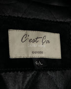 Leather Braided Suede Jacket