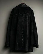 Leather Braided Suede Jacket