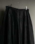 Vague Sparkle Pleated Flared Skirt