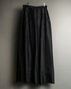 Vague Sparkle Pleated Flared Skirt