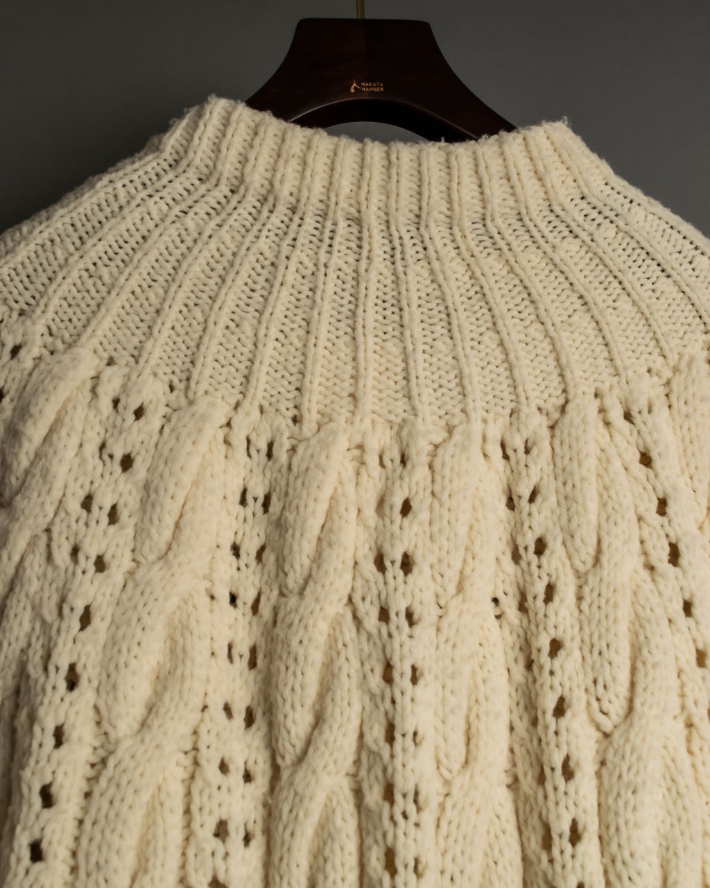 50s vintage fringe knit poncho