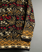 LANDS END Flower pattern knit