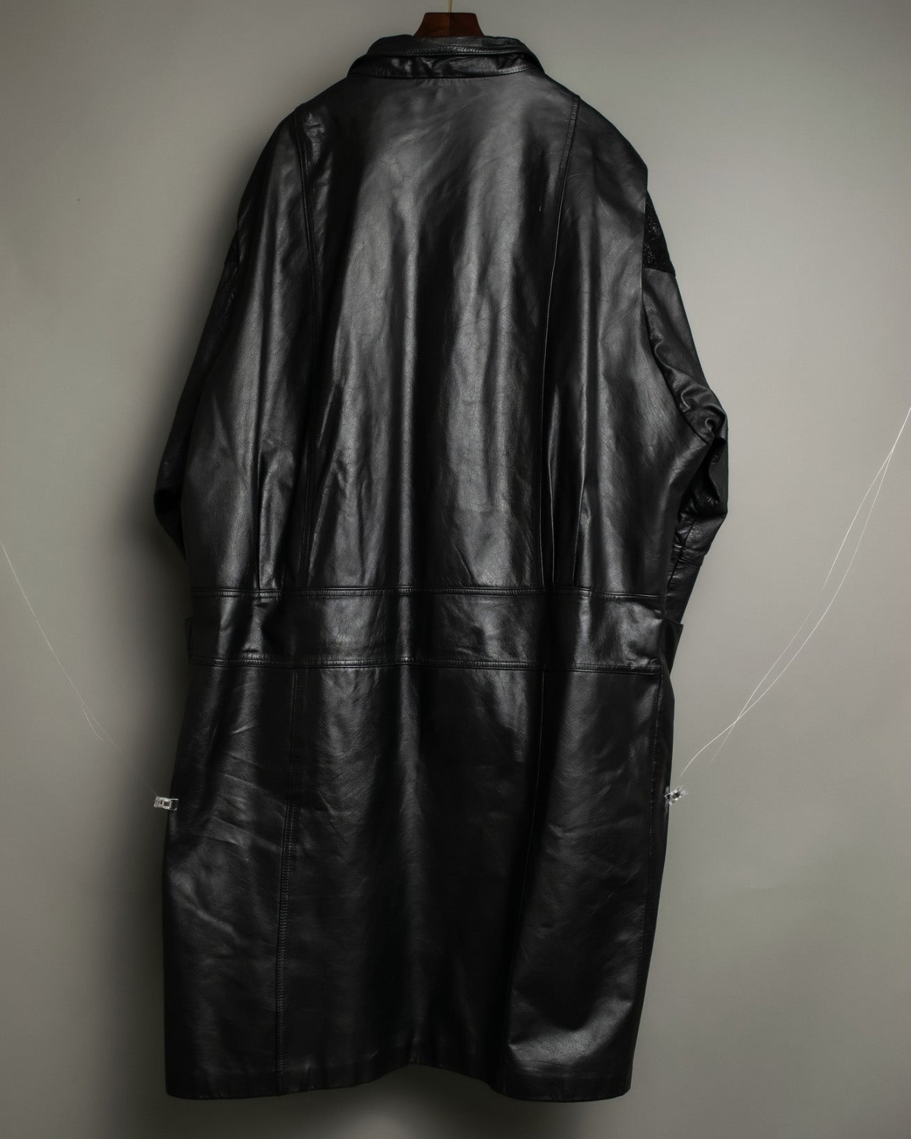 Vintage leather coat M65 type