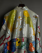 80s vintage sequir design jacket