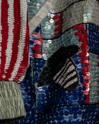 80s vintage sequir design jacket